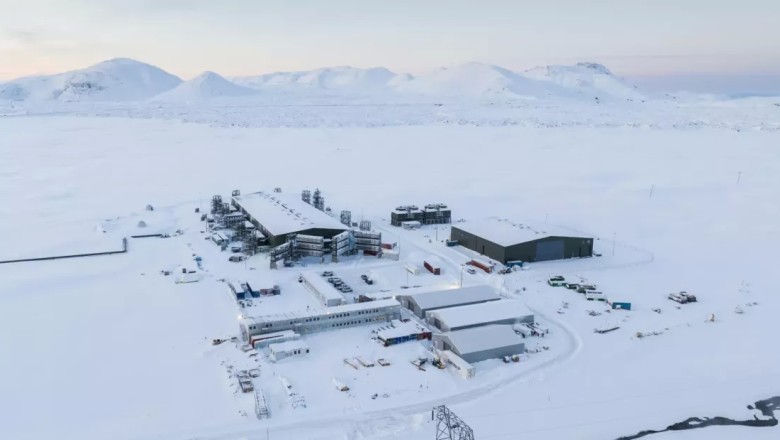 İzlanda'da Dünya'nın "en büyük" hava vakumu faaliyete geçiyor, atmosferden CO2 emecek ve gömecek